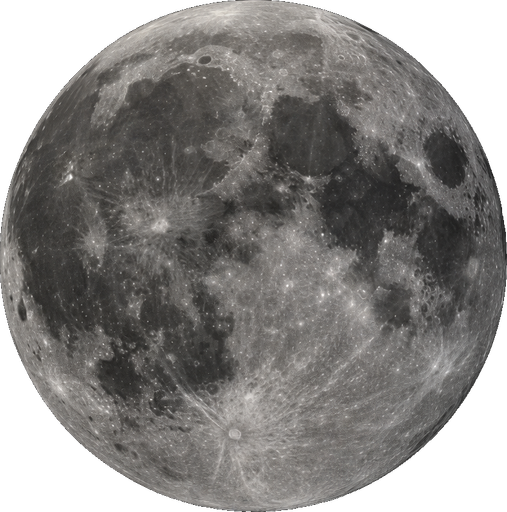 Luna, gravură